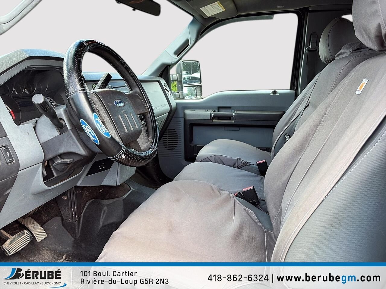 Ford Super Duty F-350 DRW 4WD SuperCab 158" XLT 2011 Noir Rivière-du-Loup - photo #4