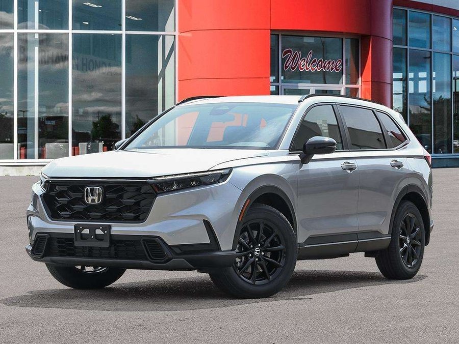 2026 Honda CR-V Hybrid Sport AWD Argent reflet solaire métallisé