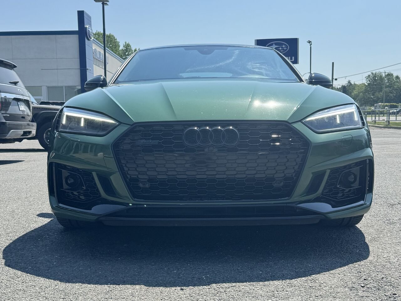 Audi RS 5 Sportback 2019 Vert Granby - photo #11