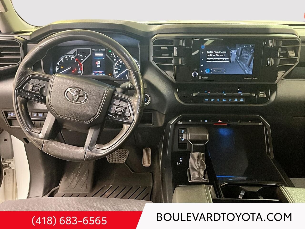 2023 Toyota Tundra 531789-32 | SR DOUBLE CAB, 4x4 White Québec - photo #15
