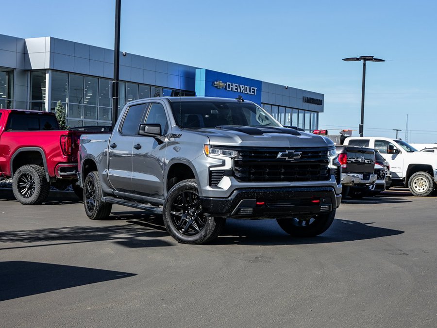 2024 Chevrolet Silverado 1500 2LT Trail Boss 6.2L | Heated Leather Bucket Seats Grey