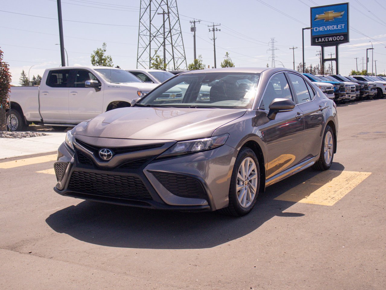 2024 Toyota Camry SE Auto Grey Sherwood Park - photo #8
