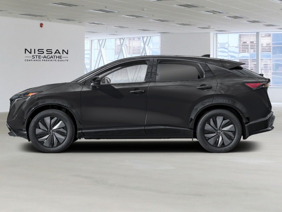 2027 Nissan ARIYA SV+ E-4ORCE | ÉLECTRIQUE | TRACTION INTÉGRALE | CUIR | NAVIGATION | VOLANT CHAUFFANT Black Diamond Metallic