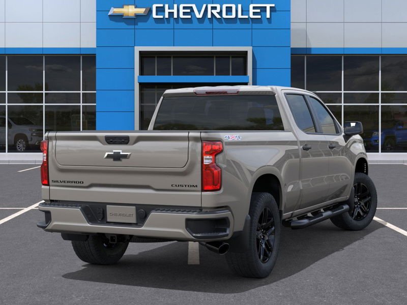 CHEVROLET Silverado 1500 Custom cabine multiplace 4RM 157 po 2026 Sables blancs