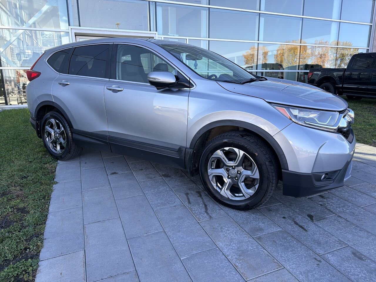 Honda CR-V 2F278C | EX-L Traction Intégrale ** CUIR ** TOIT ** CARFAX CLEAN ** 2019 Argent Saint-Jérôme - photo #2