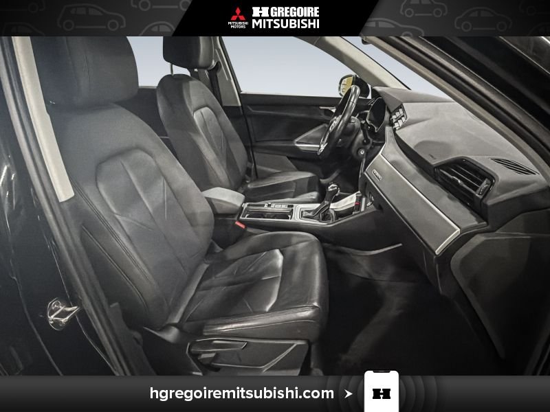 Audi Q3 MA4569 | Komfort *AWD* Cuir * Toit * Mags * Camera 2020 Noir Laval - photo #16