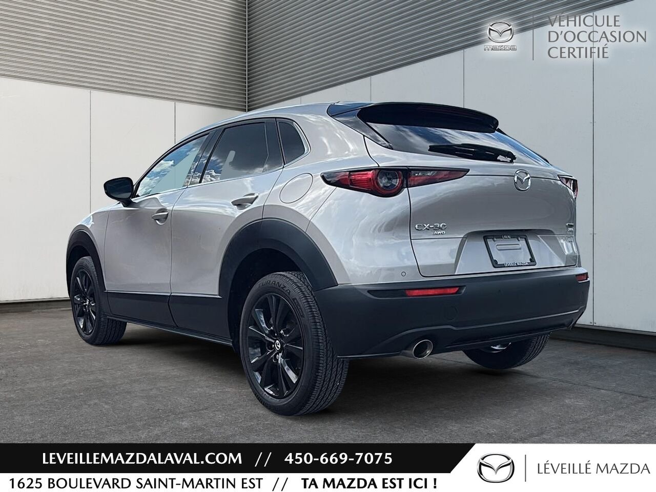 Mazda CX-30 GT TI avec moteur turbo 2023 gray Laval - photo #6