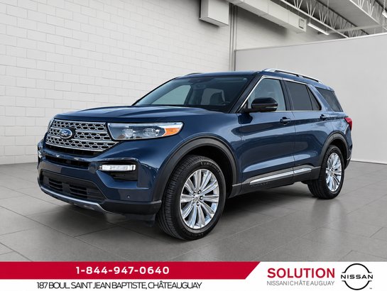 Ford Explorer 4 roues motrices - Limited 2021 Bleu