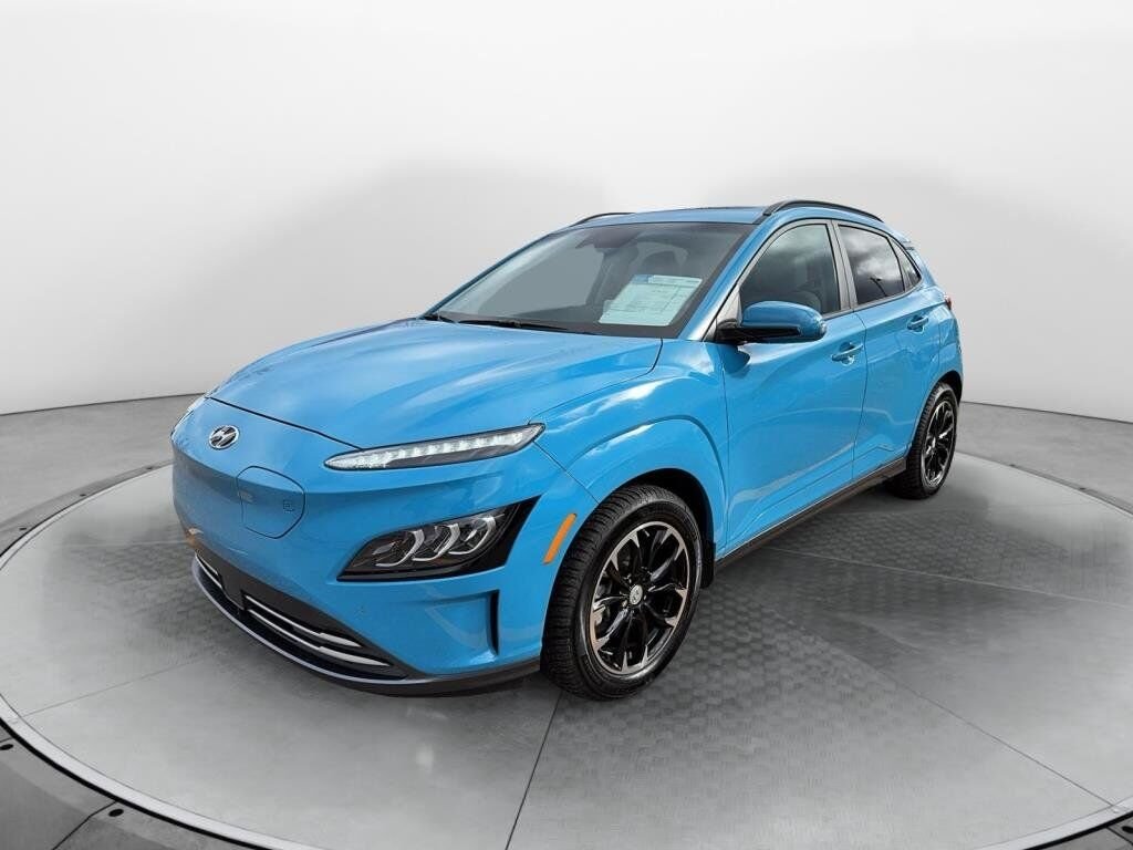 Hyundai Kona électrique Ultimate 2022 Bleu Baie-Comeau - photo #0