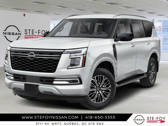 NISSAN Armada SL 4x4 2027 Blanc d'Aspen triple couche
