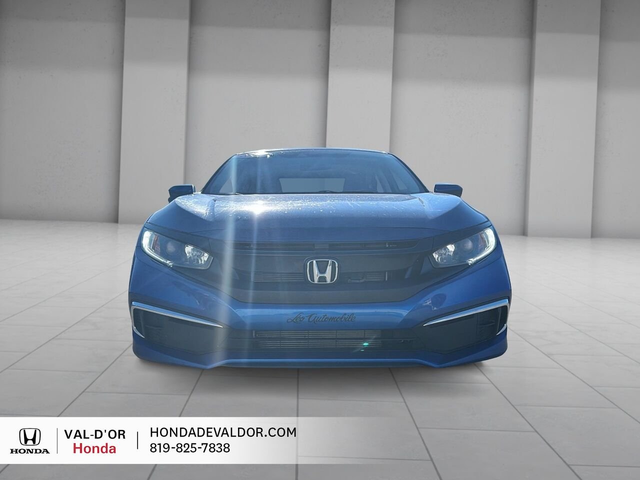 Honda Civic Berline EX TOIT OUVRANT BAS KM 2020 Bleu Val-d'Or - photo #1