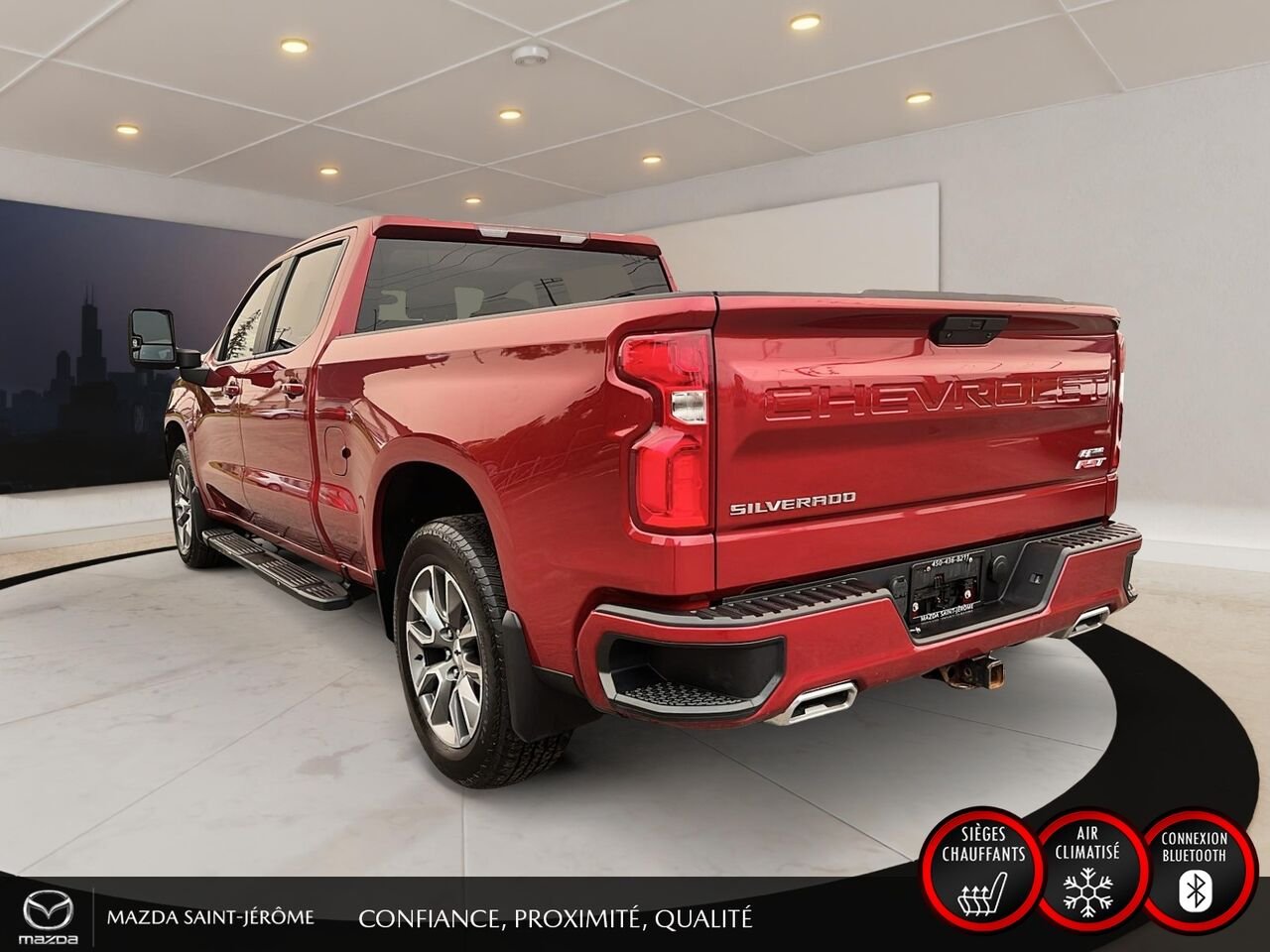 Chevrolet Silverado 1500 RST cabine multiplace 4RM 157 po 2020 Rouge Saint-Jérôme - photo #9