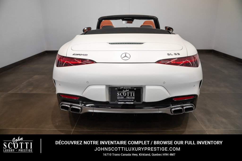 2022 Mercedes-Benz SL White Saint-Eustache - photo #7