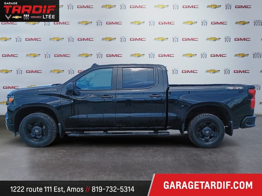 2024 CHEVROLET 1500 4RM, CAISSE COURTE, CAB. MULTIPLAC WT cabine multiplace 4RM 147 po Black