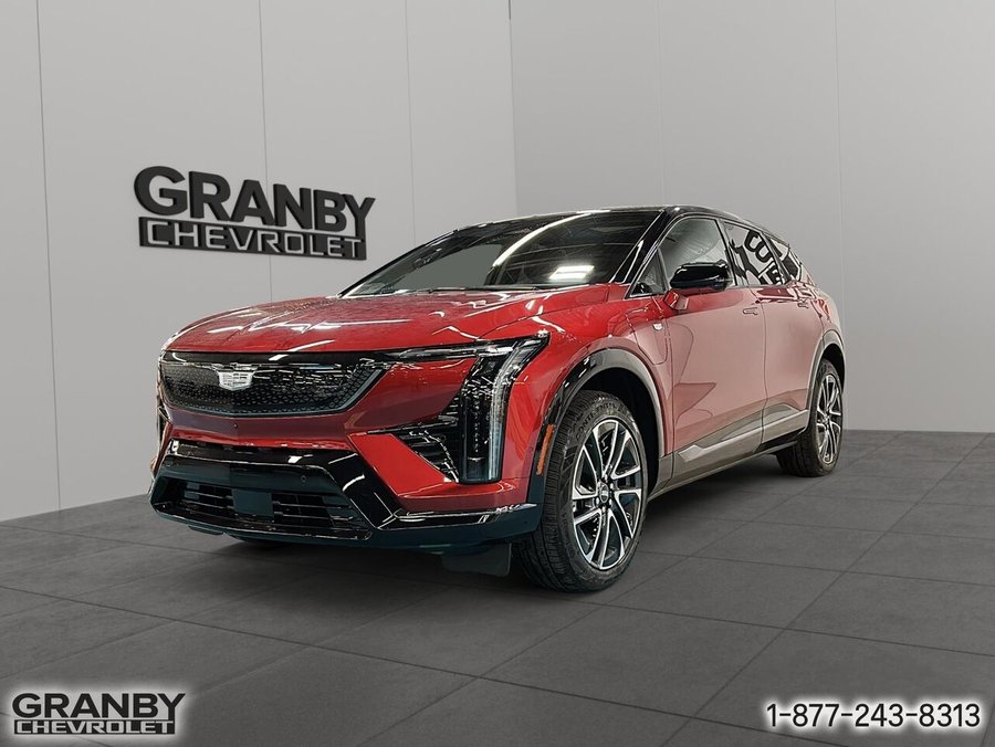 2027 CADILLAC OPTIQ OPTIQ ELECTRIC SPORT AWD (1SF) RADIANT RED TINTCOAT