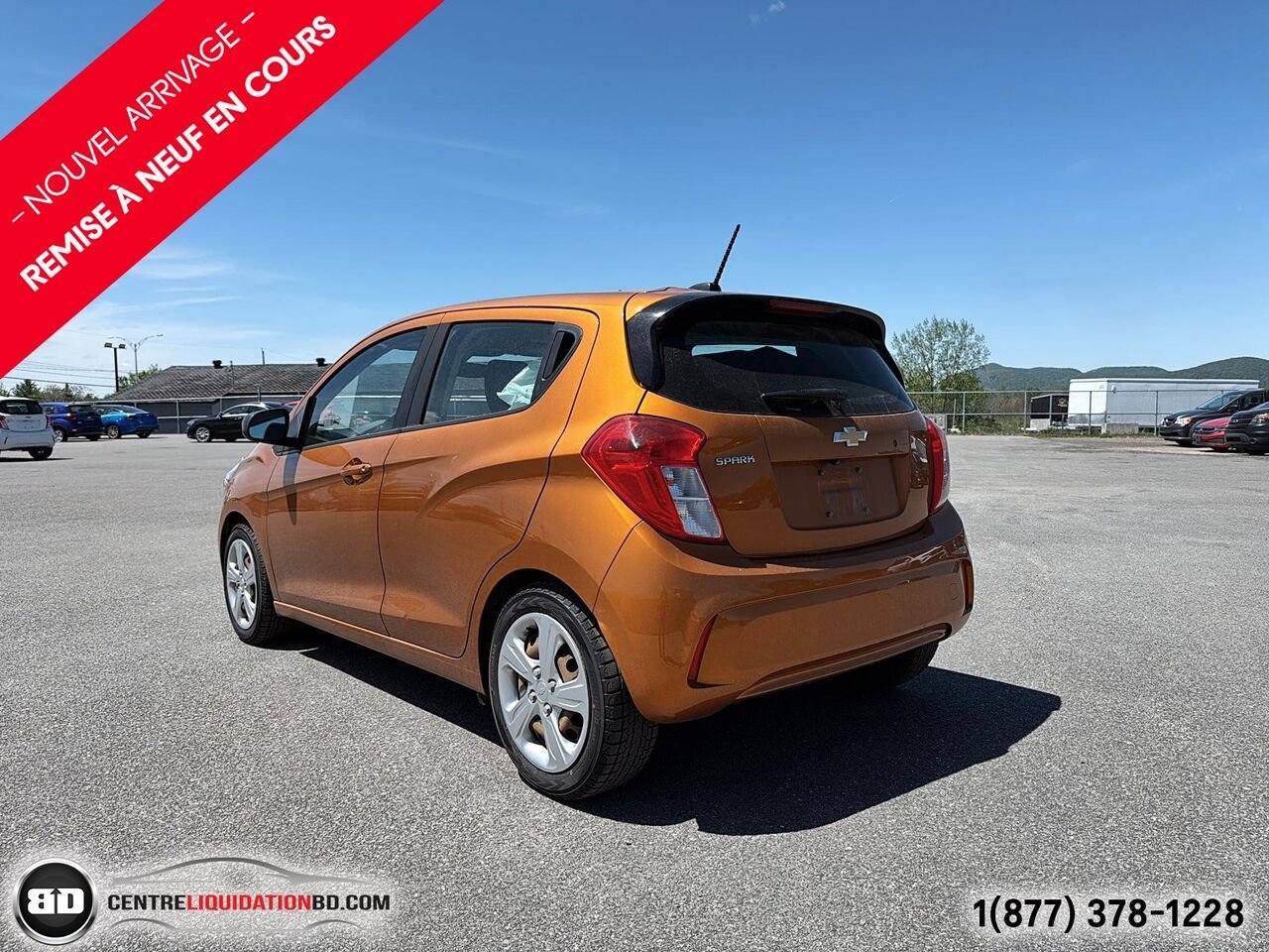 2019 Chevrolet Spark LS | BD0277 Orange Granby - photo #9