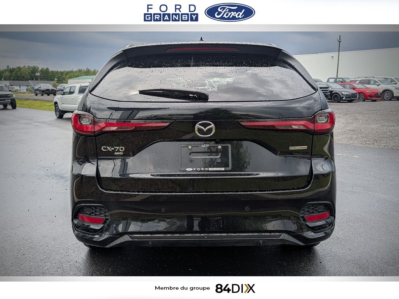2025 Mazda CX-70 hybride léger Black Granby - photo #5
