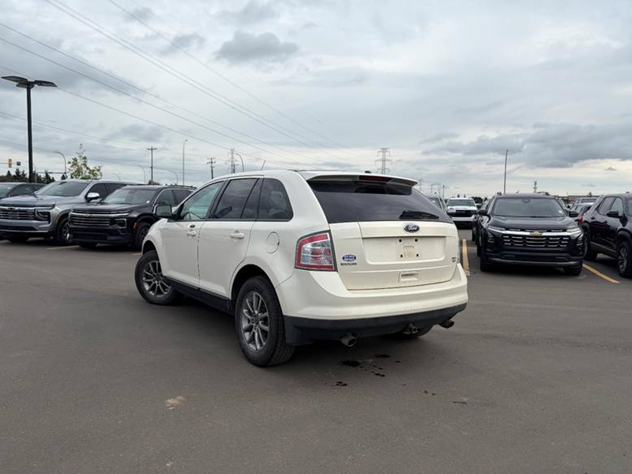 2008 Ford Edge 4dr SEL AWD Creme Brulee Metallic Sherwood Park - photo #3