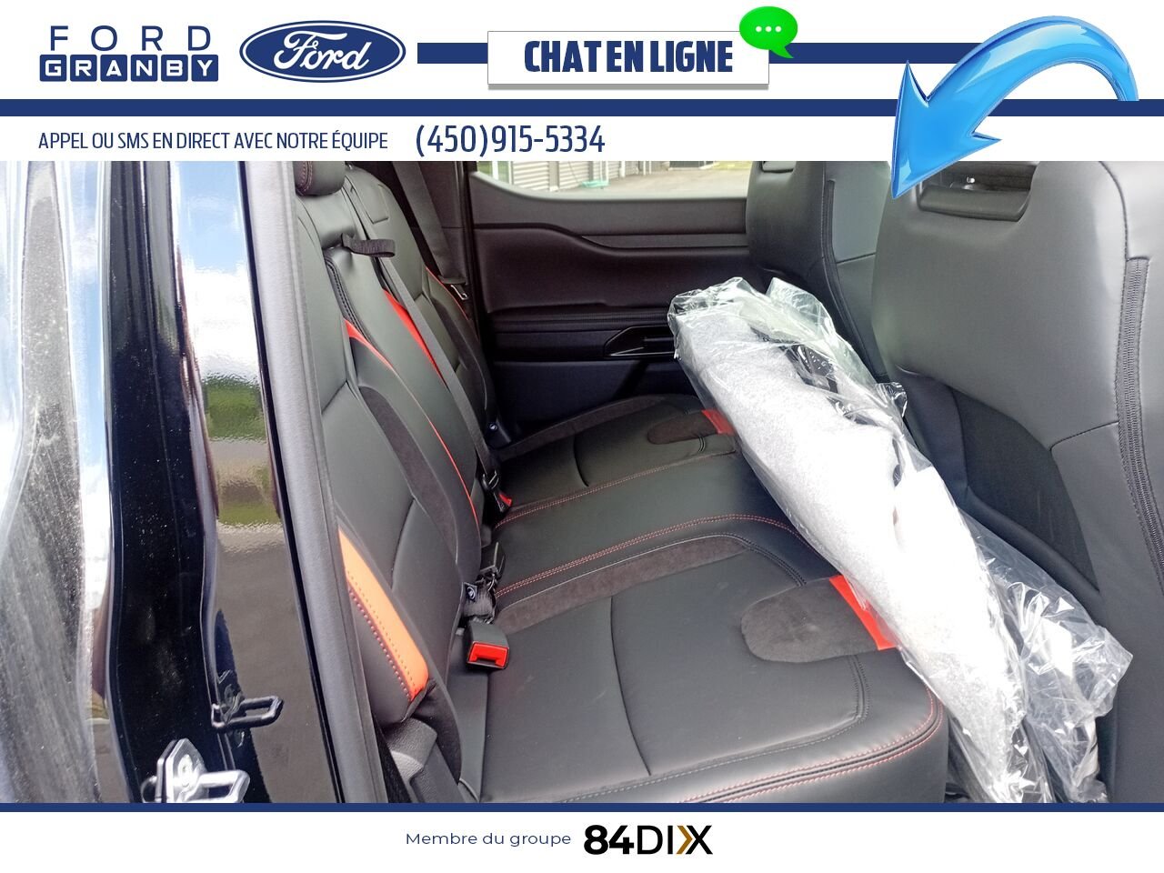 Ford RANGER 2024 Noir Granby - photo #35