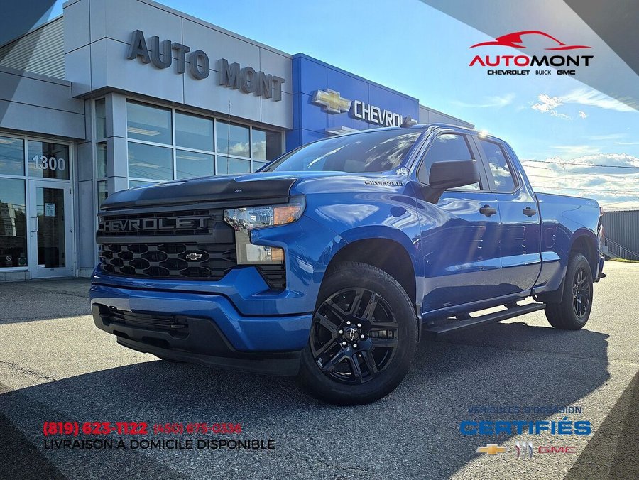Chevrolet Silverado 1500 Custom 4X4 2023 Bleu