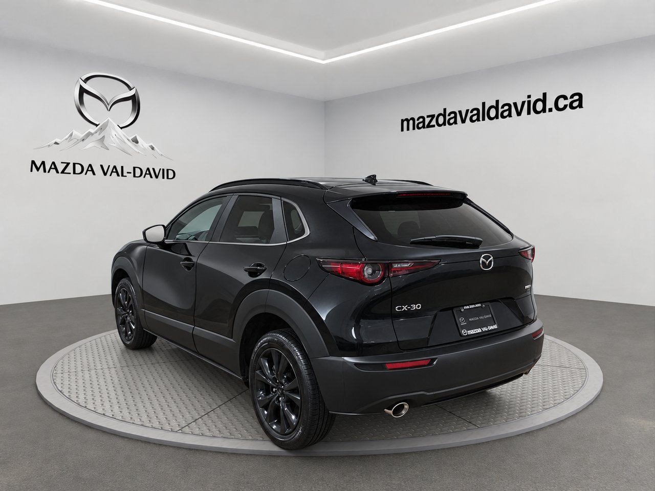 2026 Mazda CX-30 GT turbo, Black Val-David - photo #2