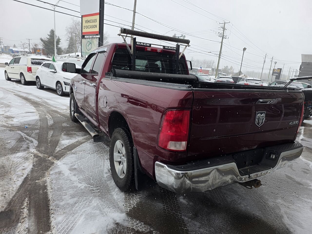 2017 Ram 1500 Red  - photo #3