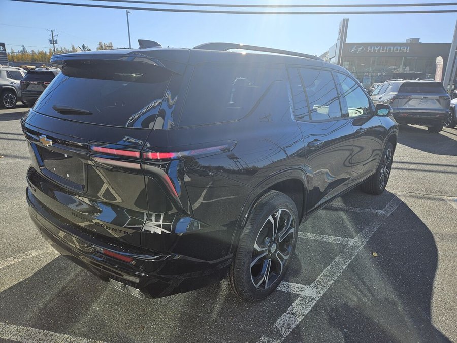 2027 Chevrolet Traverse High Country 4 portes TI Mosaic Black Metallic