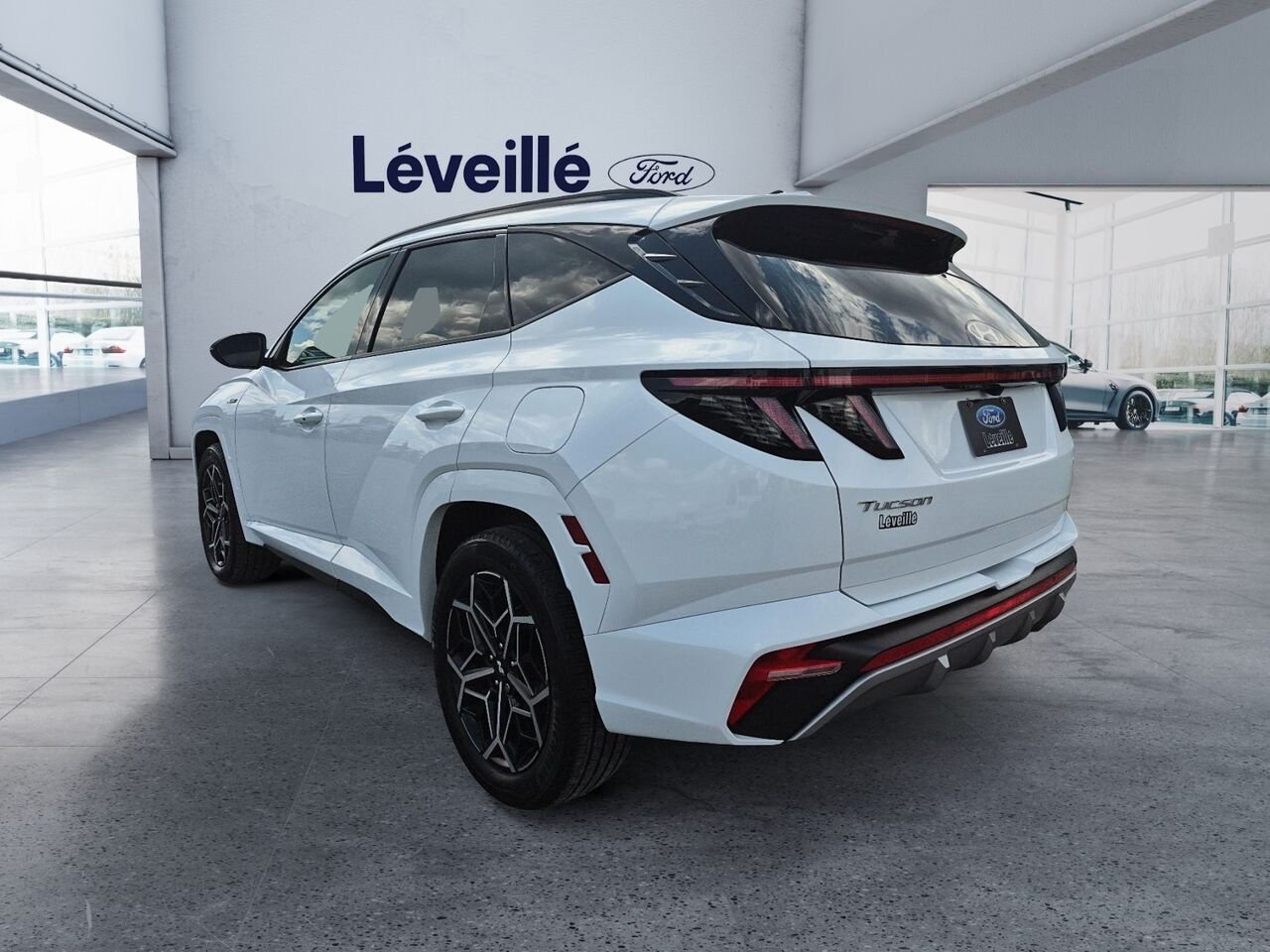 2022 Hyundai Tucson White Saint-Jérôme - photo #3