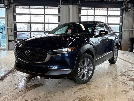 2026 MAZDA CX-30 GS TI Deep Crystal Blue Mica
