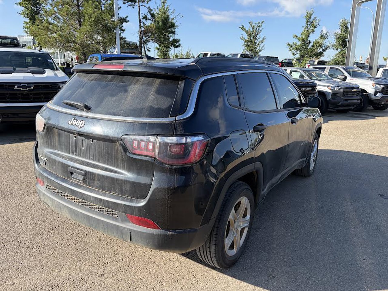 2024 Jeep Compass Sport 4x4 Black Sherwood Park - photo #4