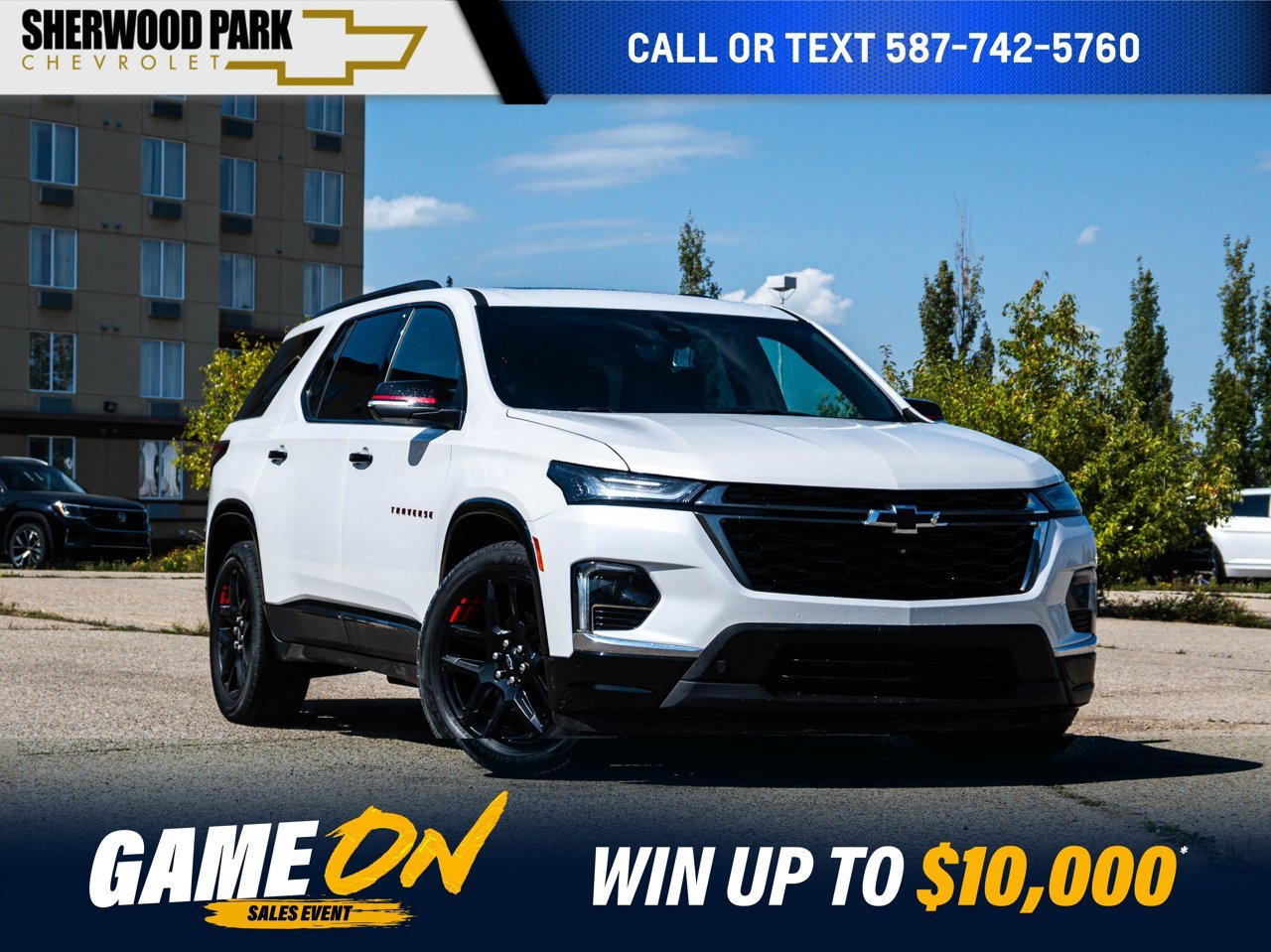 2023 Chevrolet Traverse AWD 4dr Premier White Sherwood Park - photo #0