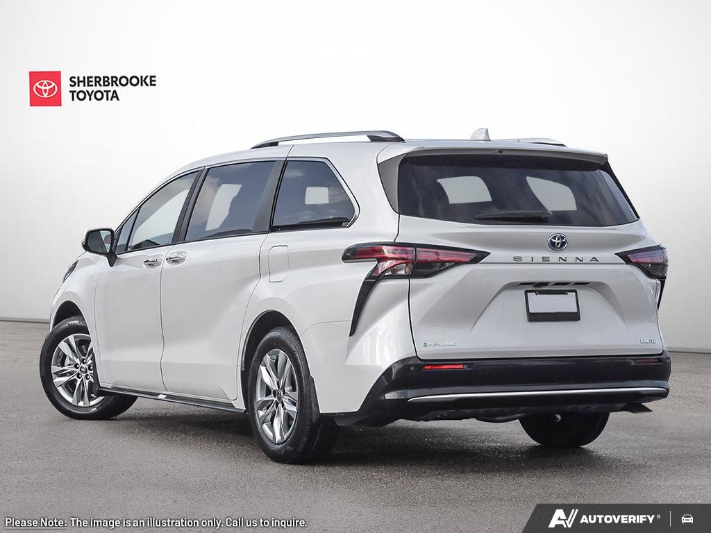 Toyota Sienna Limited TI 7 places 2026 Frisson glacé nacré Sherbrooke - photo #3