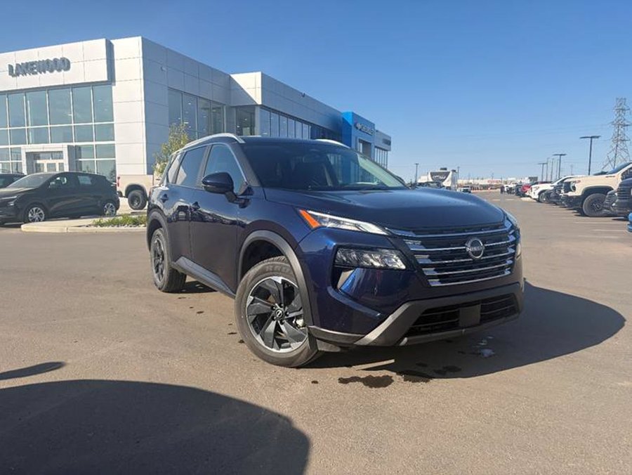 2025 Nissan Rogue SV AWD 1.5L | Panoramic Sunroof Blue