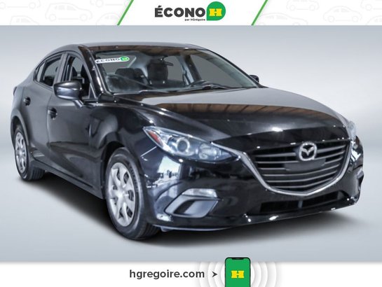 2015 Mazda 3 GX GR ÉLEC A/C BLUETOOTH Black