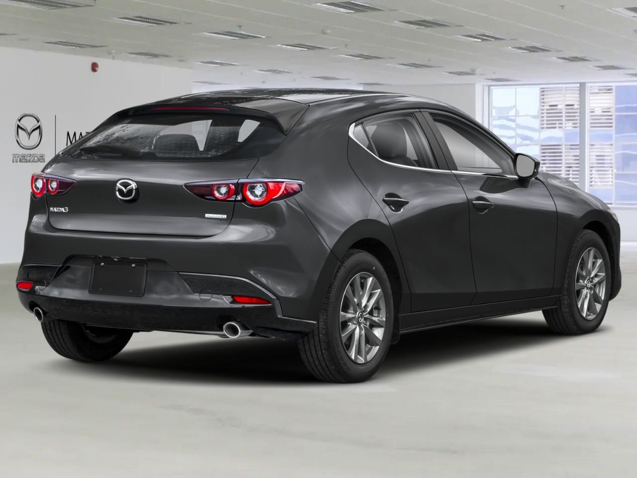 MAZDA Mazda3 Sport GS TI | TOIT OUVRANT | NAVIGATION | CARPLAY SANS FIL | VOLANT CHAUFFANT 2026 Gris mécanique métallisé Saint-Jérôme - photo #2