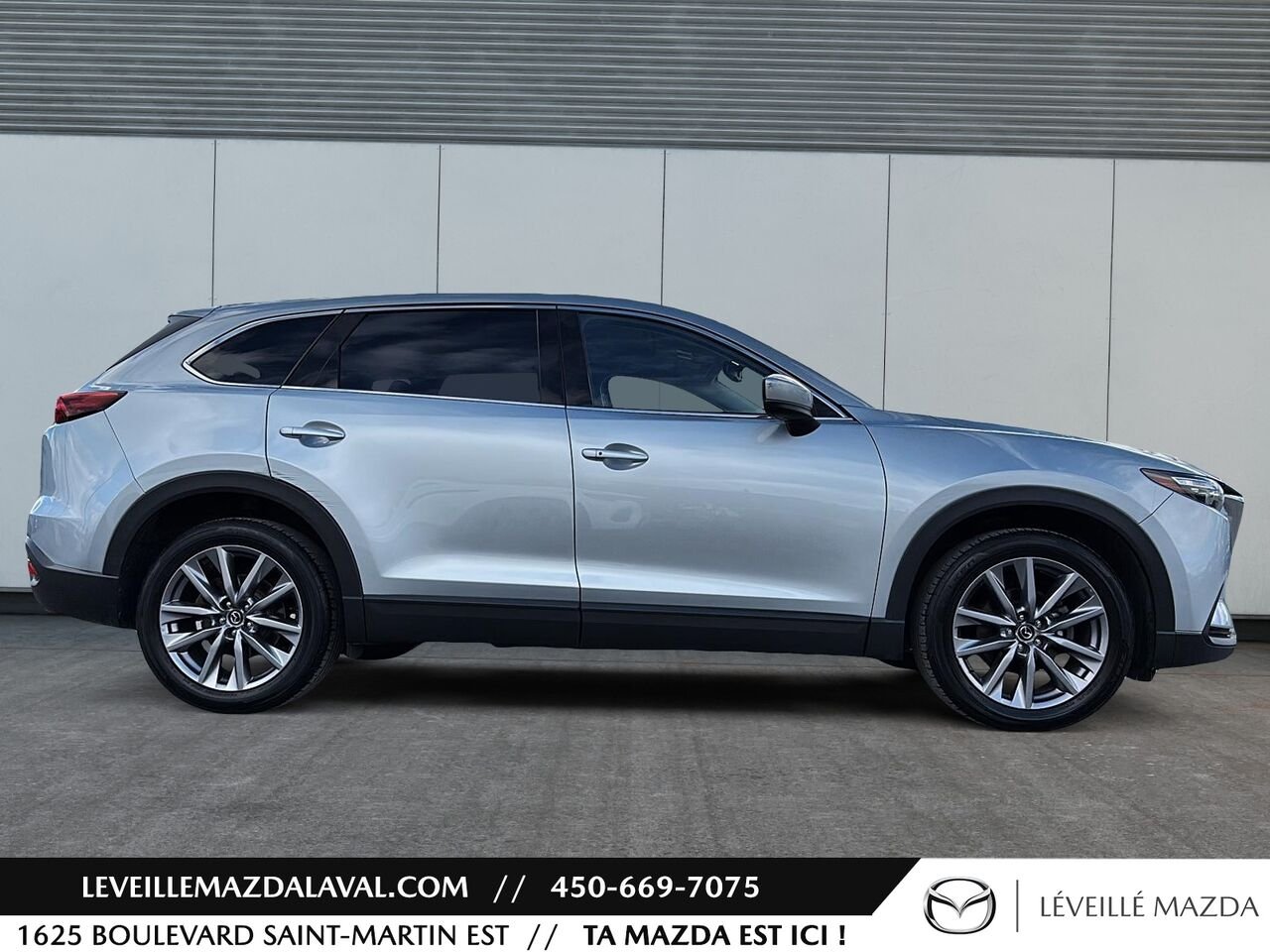 2023 Mazda CX-9 GS luxe TI Silver Laval - photo #3