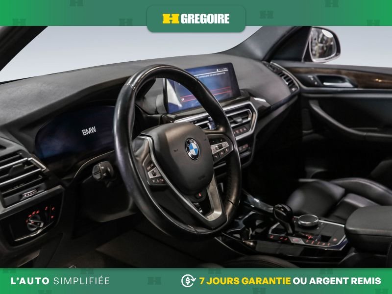 BMW X3 2022 Noir Blainville - photo #8
