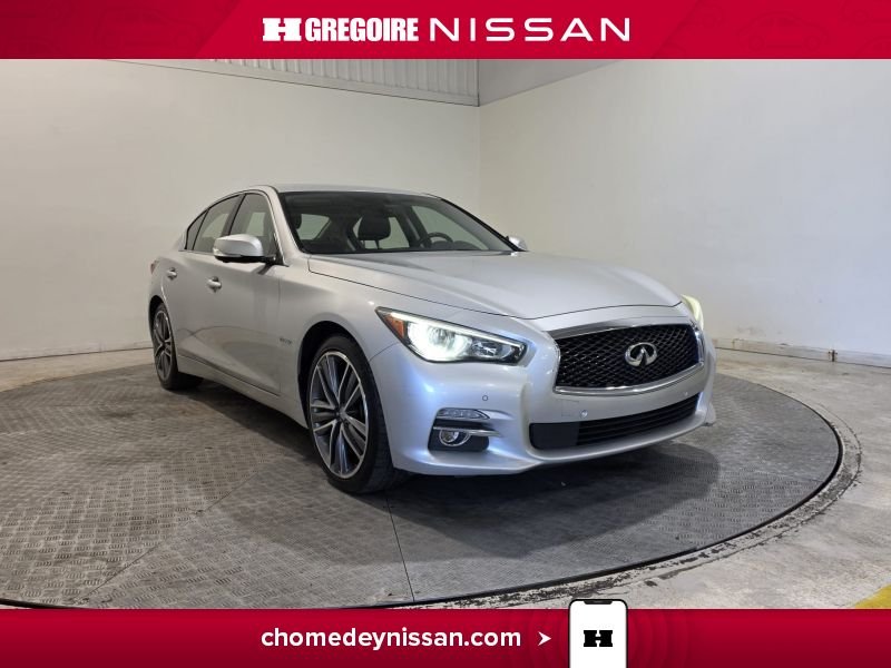 Infiniti Q50 Hybrid * AWD * Toit * Mag * Caméra * Bluetooth 2016 Argent