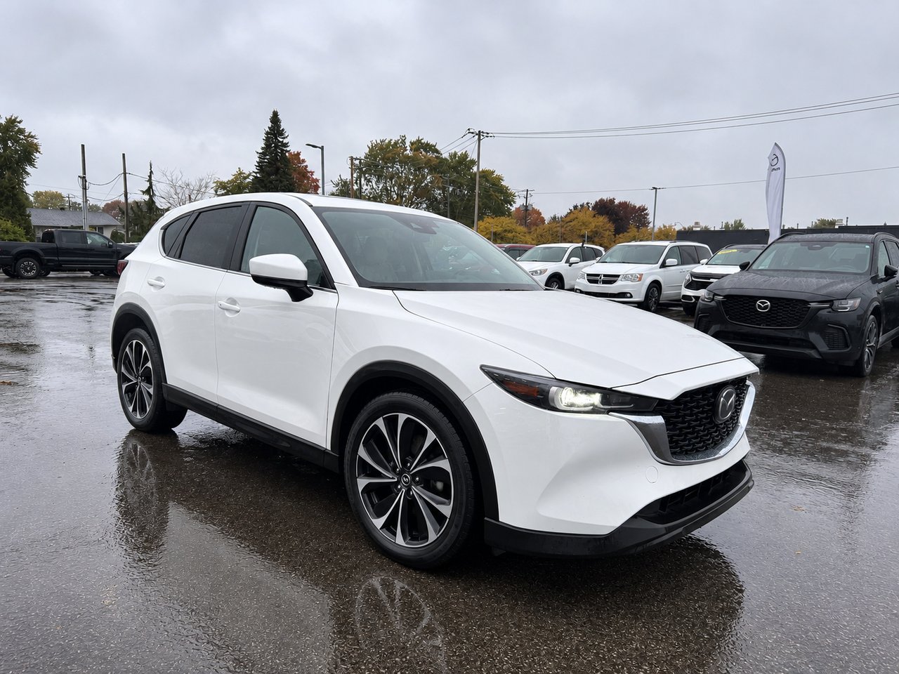 Mazda CX-5 GS COMFORT 2023 Blanc Châteauguay - photo #3