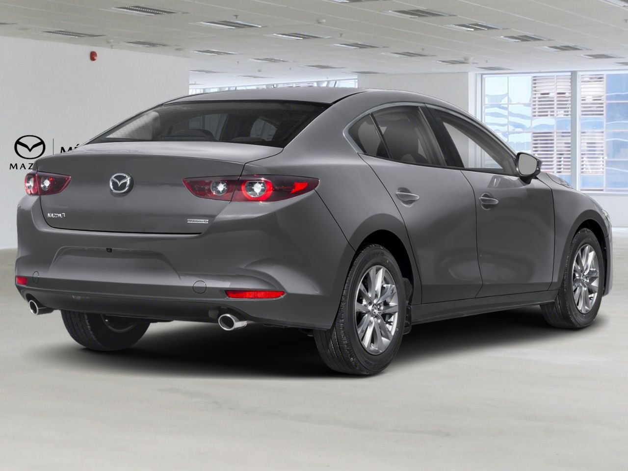 2026 Mazda Mazda3 Machine Grey Metallic Lac Mégantic - photo #1