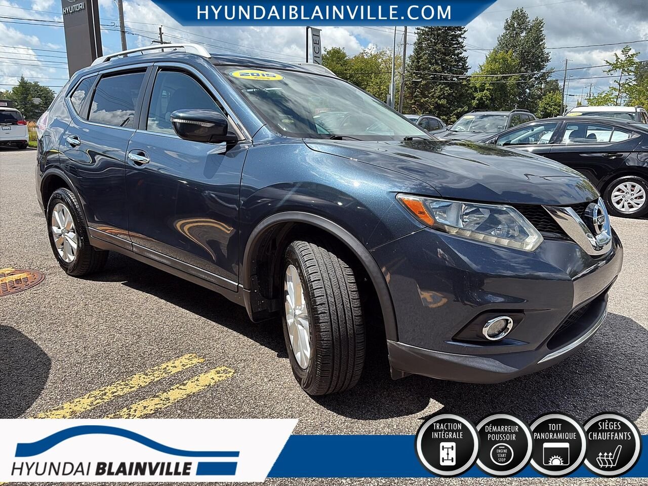 2015 Nissan Rogue Grey Blainville - photo #2