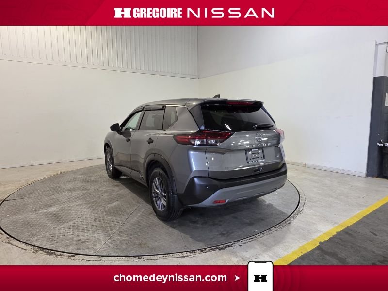 Nissan Rogue CL7322 | S AWD Mag Carplay Bancs Chauffants à partir2.99% 2022 Gris Laval - photo #5
