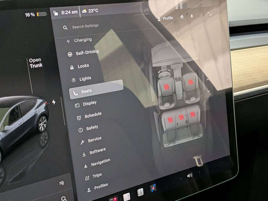Tesla Model Y RWD 2023 Gris Val-David - photo #25
