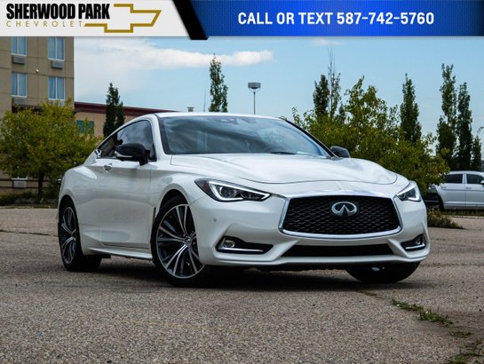 2017 INFINITI Q60 3.0t | Bose Sound System White