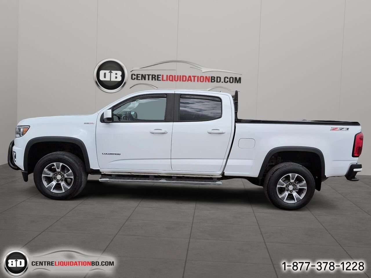 2017 Chevrolet Colorado LT 4WD Z71 DIESEL | BD0207 White Granby - photo #7