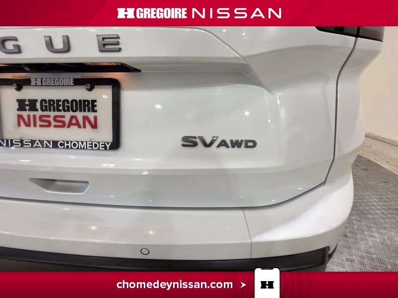 Nissan Rogue CL7567 | SV Moonroof * AWD *Carplay * Bancs Chauffants 2024 Blanc Laval - photo #30