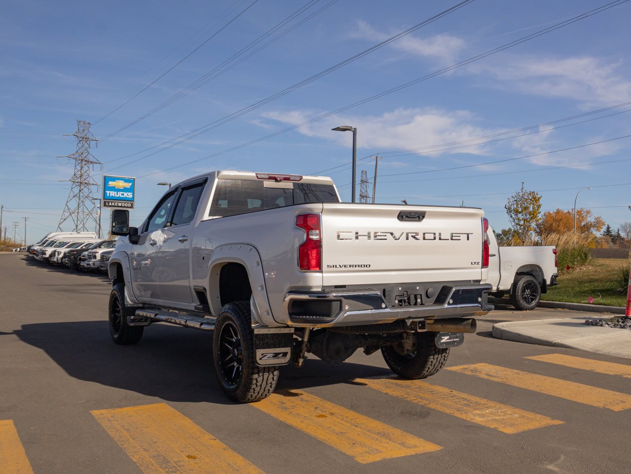 2020 Chevrolet Silverado 2500HD 4WD Crew Cab 159 LTZ White Sherwood Park - photo #7