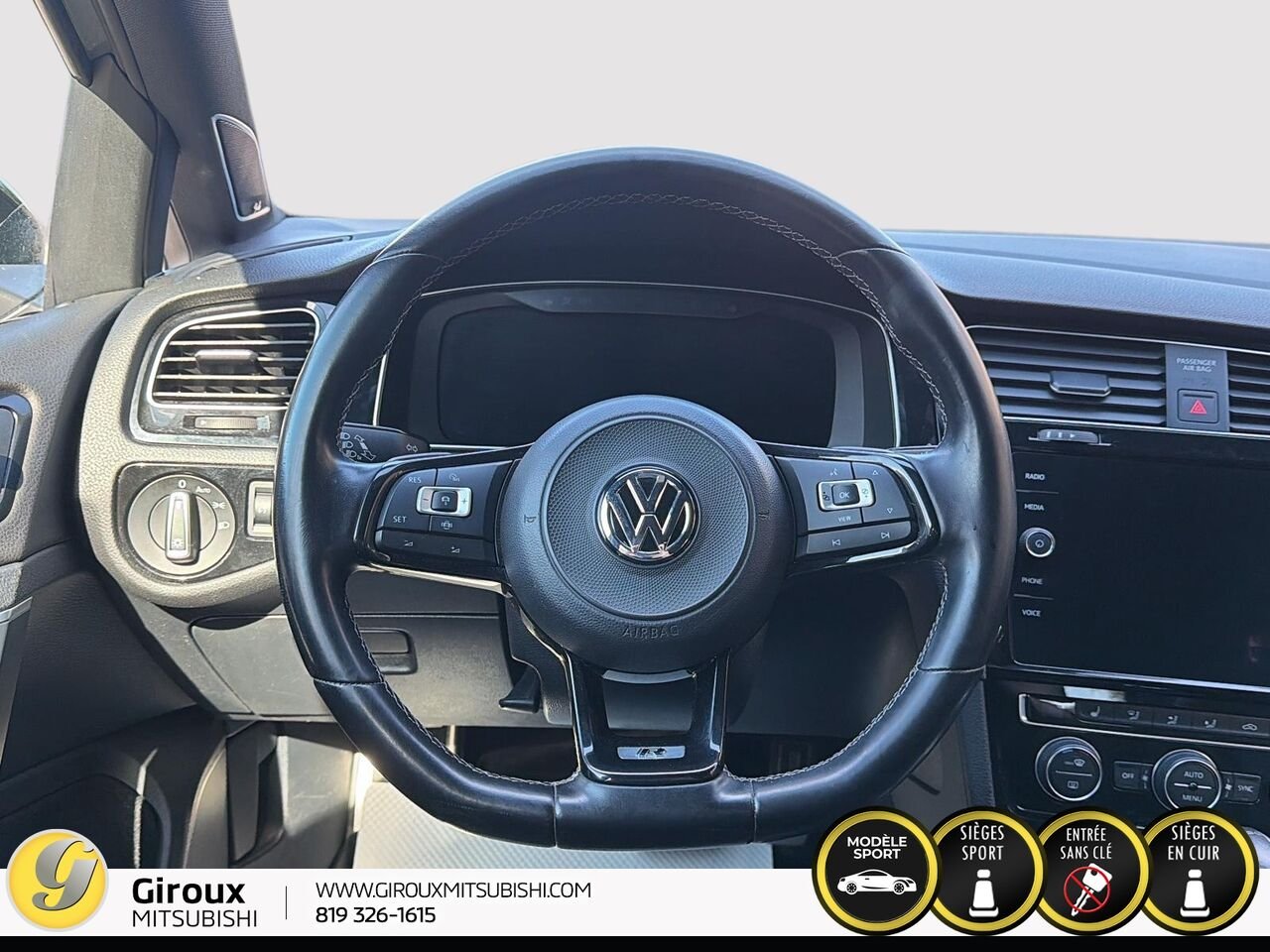 2019 VOLKSWAGEN GOLF R Grey Sainte-Agathe-des-Monts - photo #11