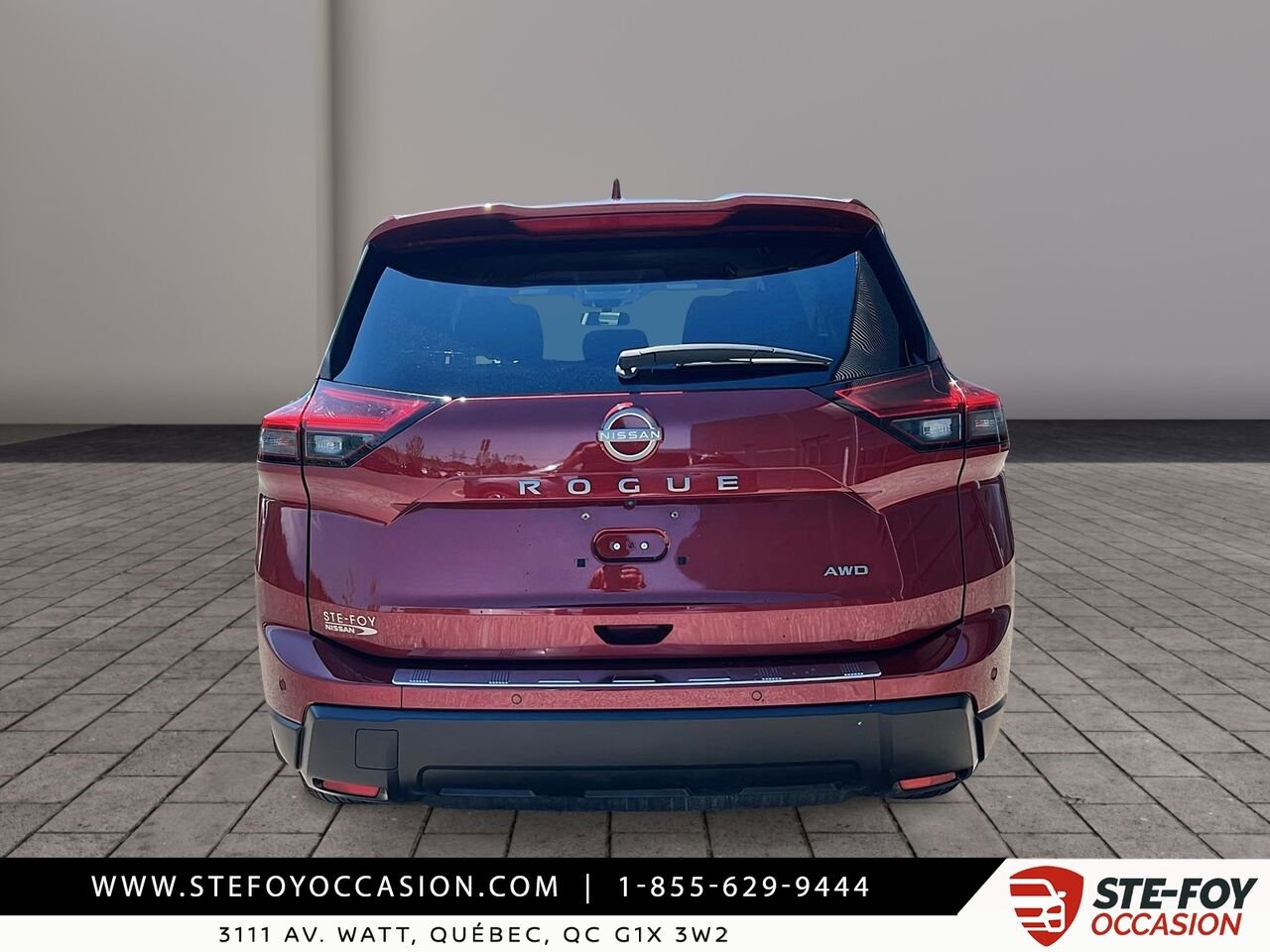 Nissan ROGUE S TRACTION INTEGRALE 2024 Rouge Québec - photo #2