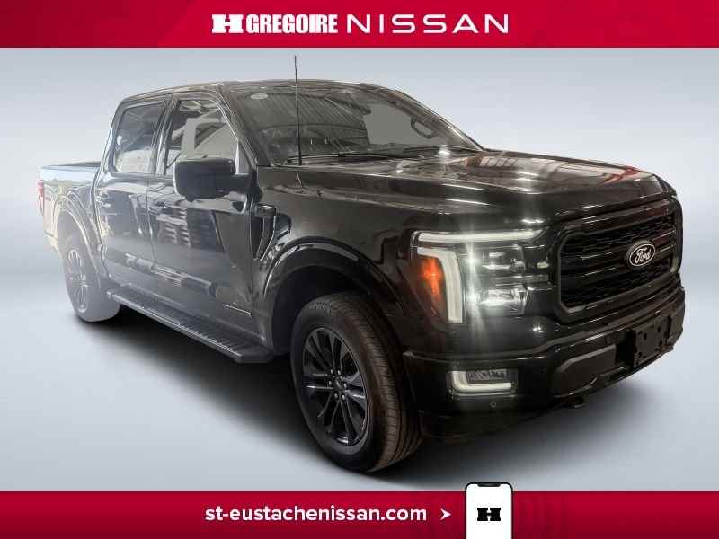 Ford F150 LARIAT CUIR MAGS TOIT PANORAMIQUE MARCHE-PIEDS 2024 Noir